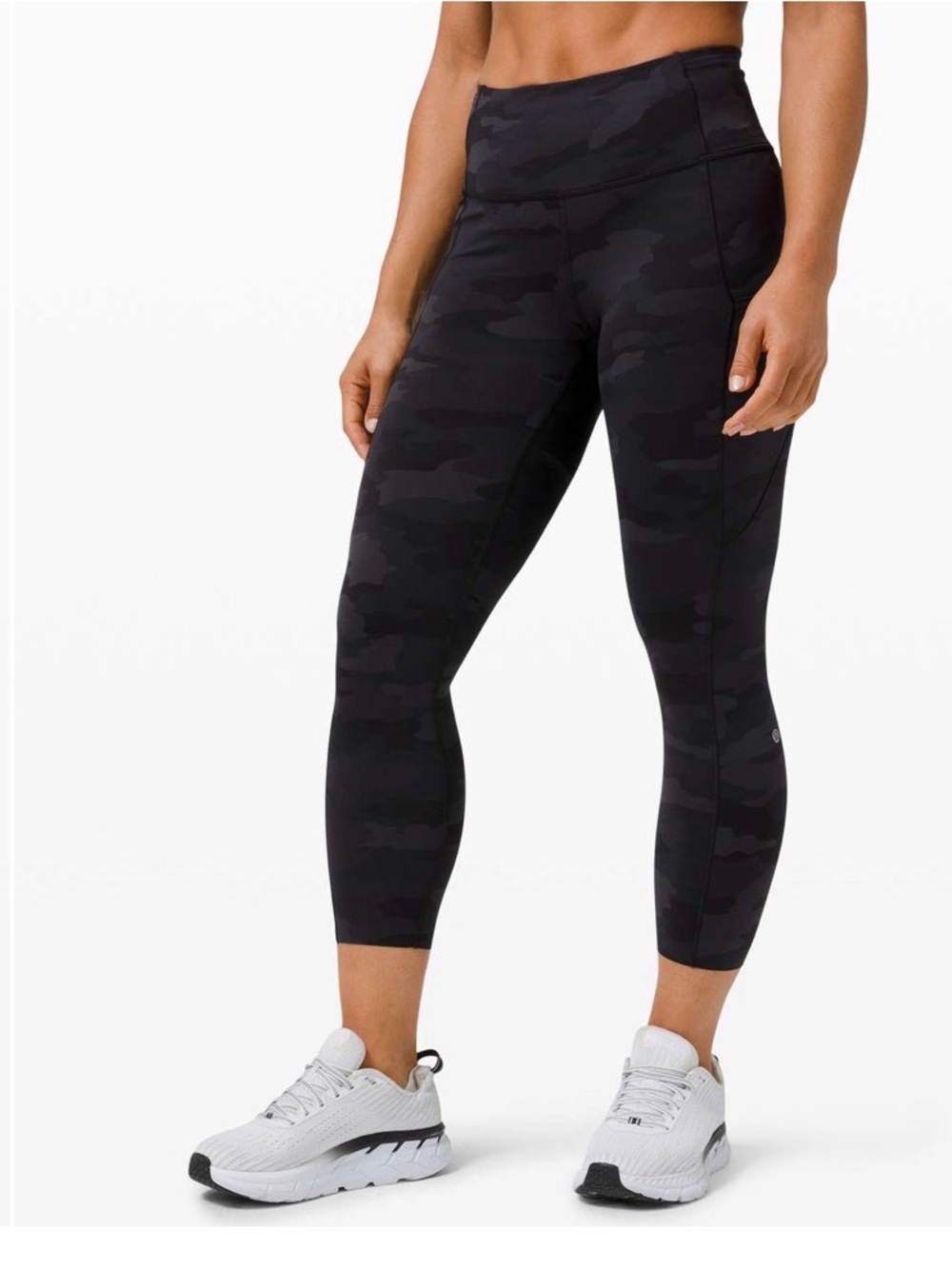 47. Lululemon Fast and Free camo leggings size 8
